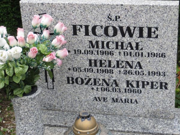 Helena Fic 1908 Nowa Ruda - Grobonet - Wyszukiwarka osób pochowanych