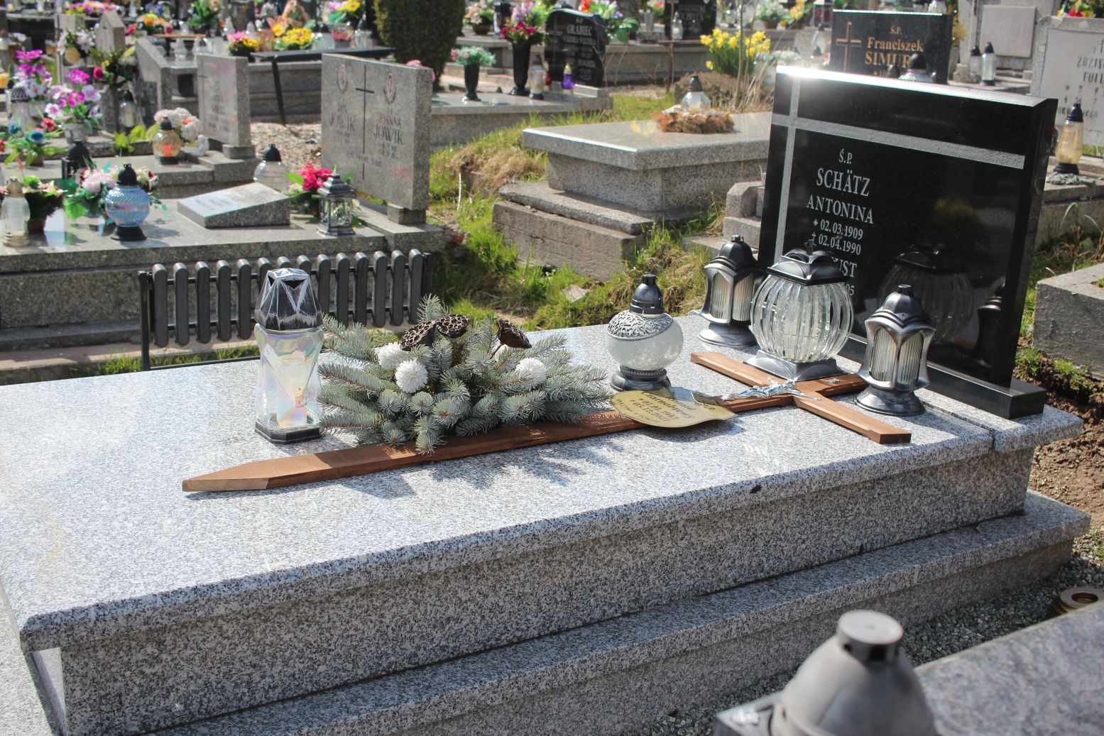Antonina Schatz 1909 Nowa Ruda - Grobonet - Wyszukiwarka osób pochowanych