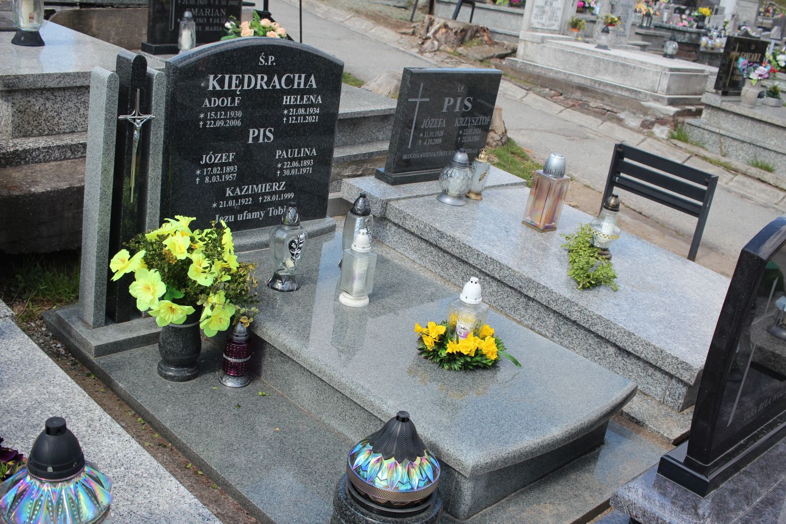 Grób Adolf Kiędracha