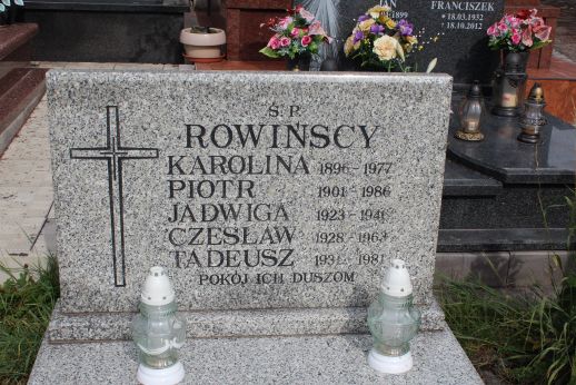 Tadeusz Rowiński Nowa Ruda - Grobonet - Wyszukiwarka osób pochowanych