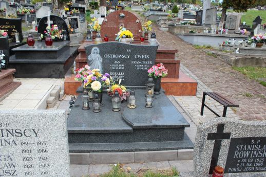 Grób Franciszek Ćwiok