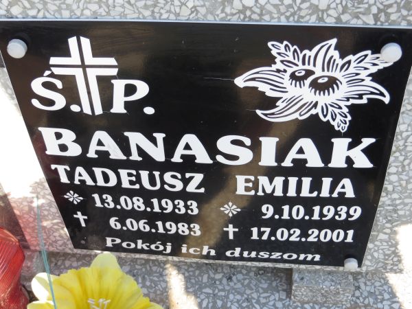 Tadeusz Banasiak 1933 Nowa Ruda - Grobonet - Wyszukiwarka osób pochowanych