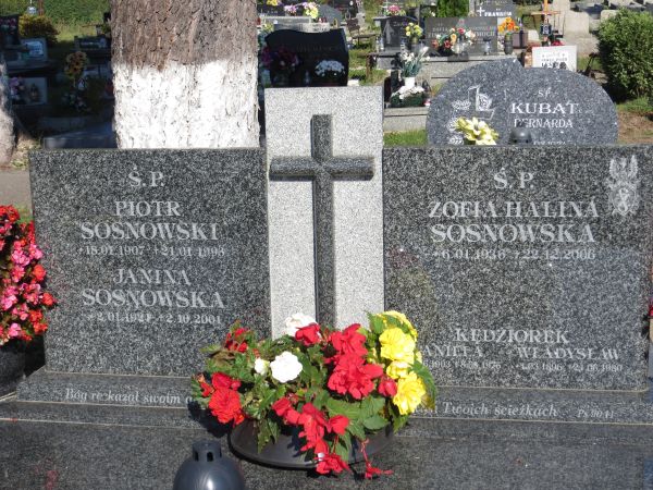 Janina Sosnowska 1921 Nowa Ruda - Grobonet - Wyszukiwarka osób pochowanych