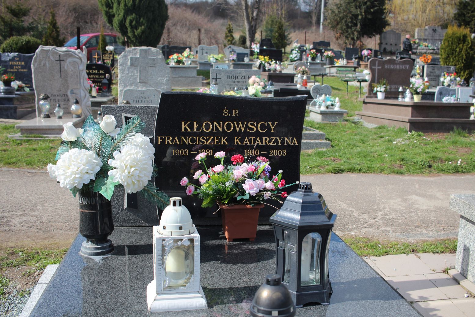 Grób Franciszek Kłonowski