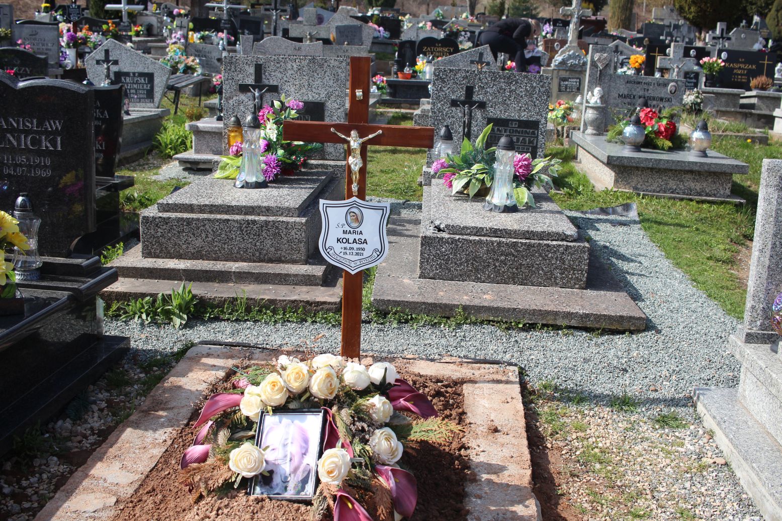 Grób Maria Kolasa