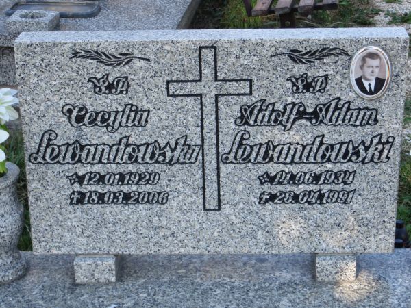 Grób Cecylia Lewandowska