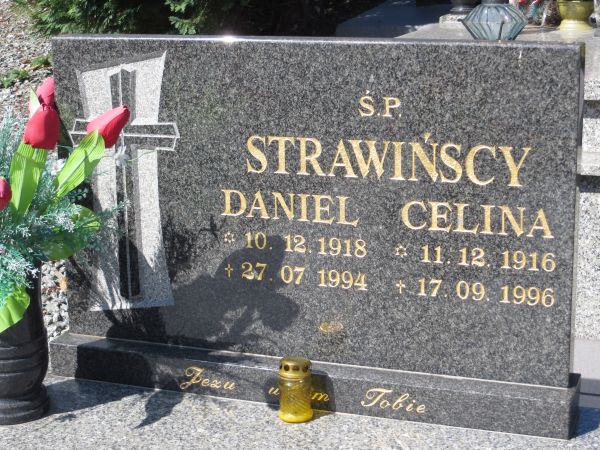 Grób Celina Strawińska
