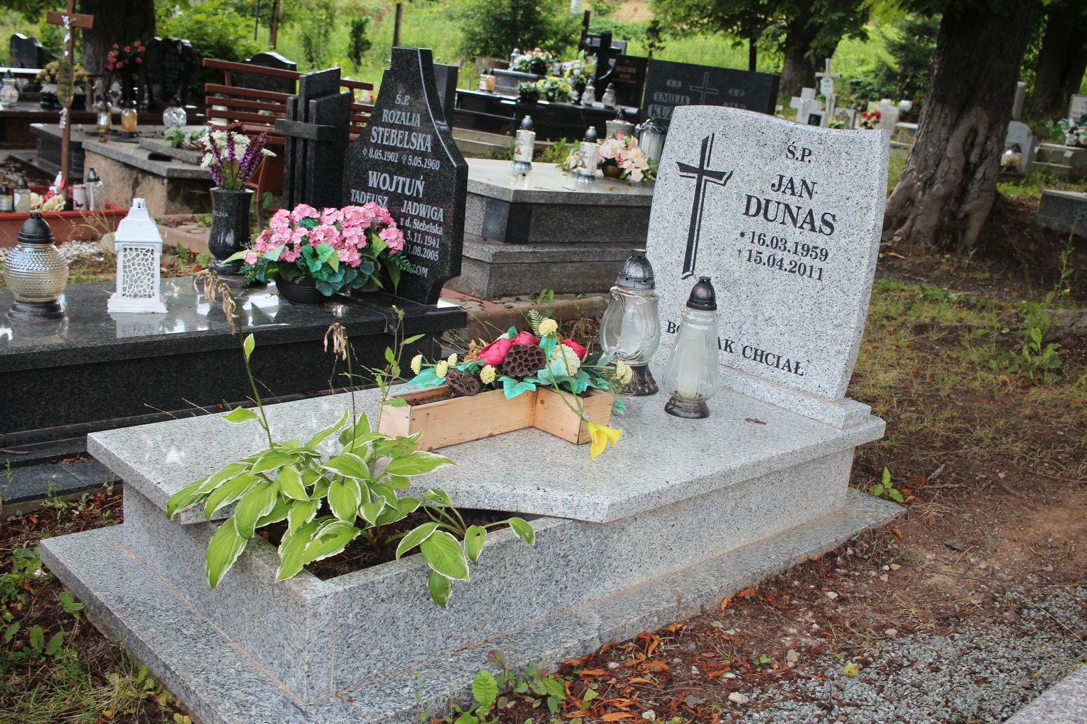 Grób Ksawera Rząsa