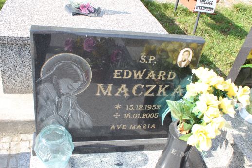 Grób Edward Mączka