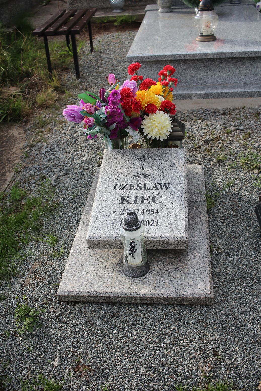 Grób Czesław Kieć