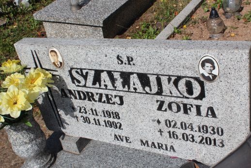Zofia Szałajko  1930 Nowa Ruda - Grobonet - Wyszukiwarka osób pochowanych
