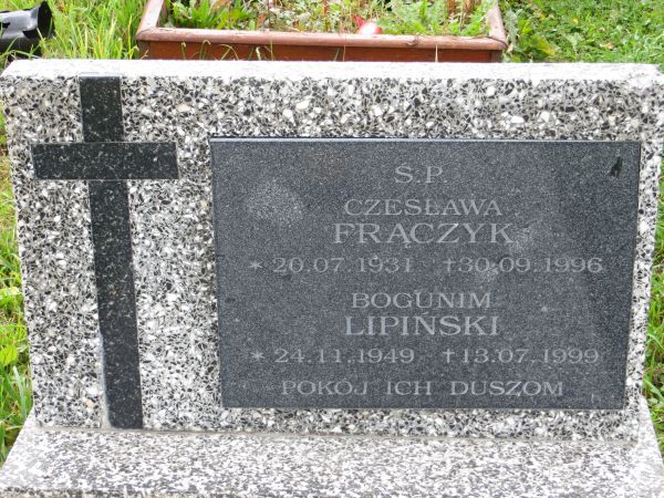 Bogumił Lipiński 1949 Nowa Ruda - Grobonet - Wyszukiwarka osób pochowanych