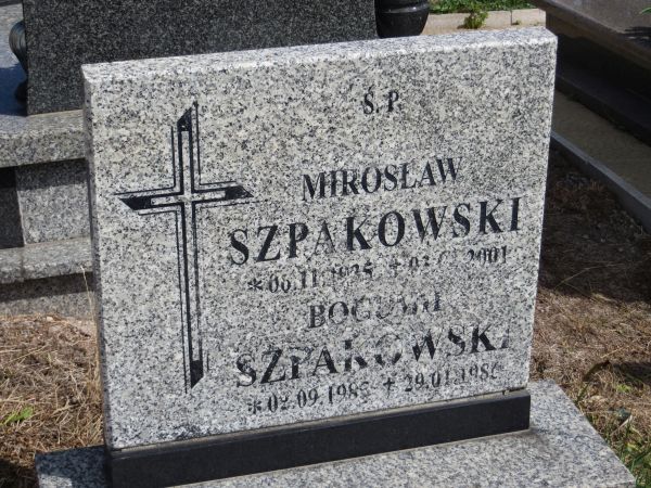 Grób Bogumił Szpakowski