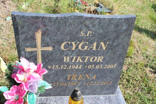 Grób Wiktor Cygan