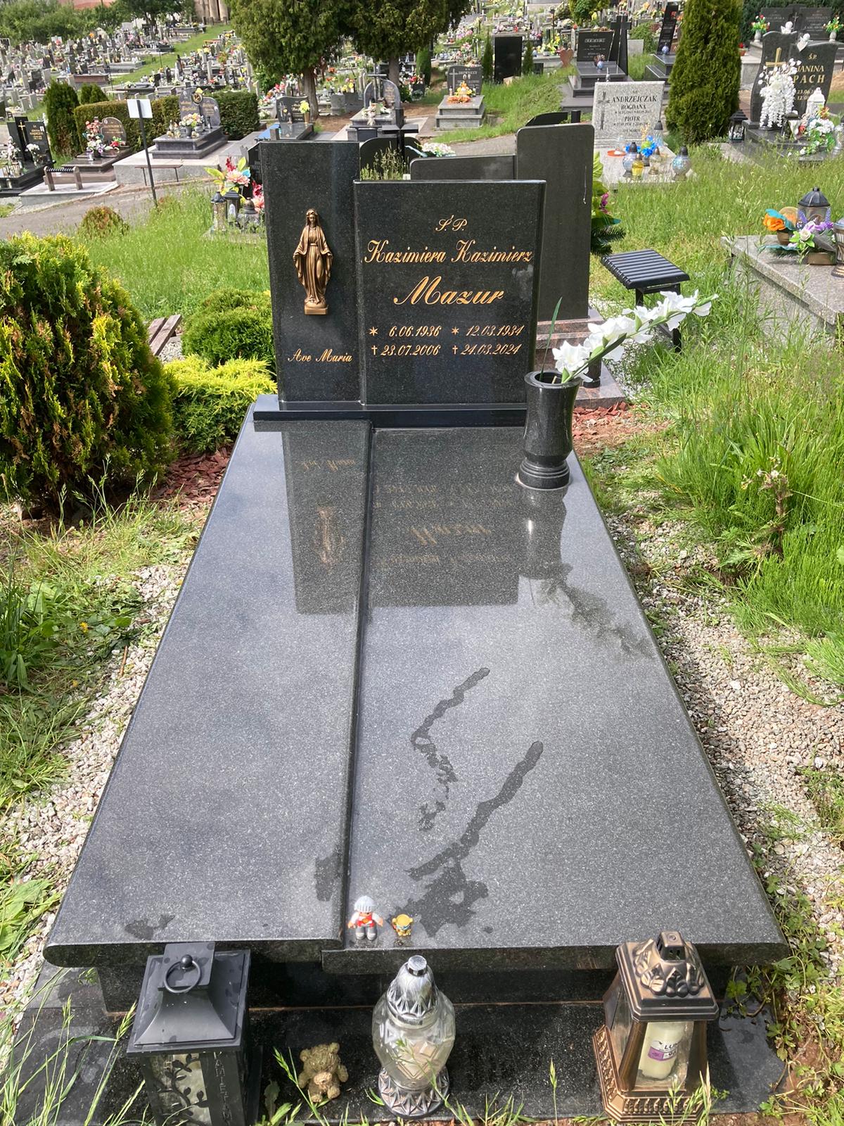 Kazimierz Mazur 1934 Nowa Ruda - Grobonet - Wyszukiwarka osób pochowanych