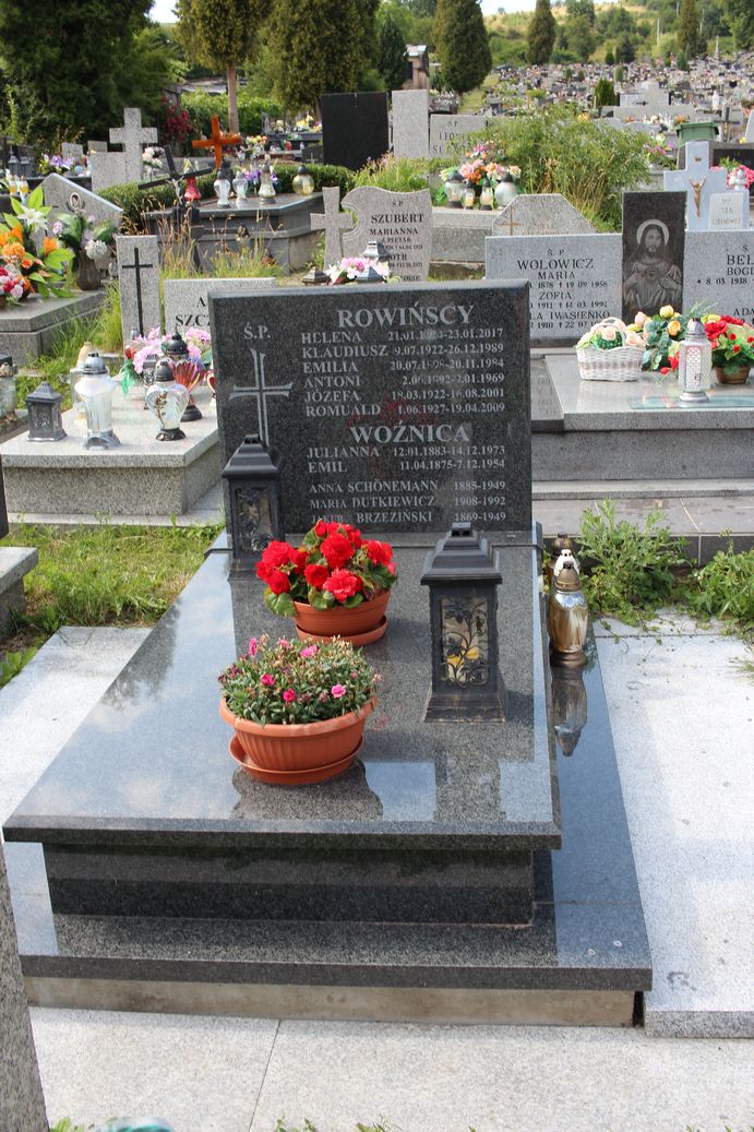 Julianna Woźnica 1883 Nowa Ruda - Grobonet - Wyszukiwarka osób pochowanych