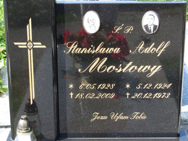 Adolf Mostowy 1924 Nowa Ruda - Grobonet - Wyszukiwarka osób pochowanych