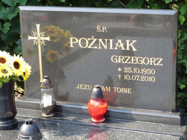 Grzegorz Poźniak 1950 Nowa Ruda - Grobonet - Wyszukiwarka osób pochowanych