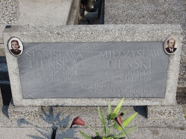Stanisława Cieńska 1904 Nowa Ruda - Grobonet - Wyszukiwarka osób pochowanych