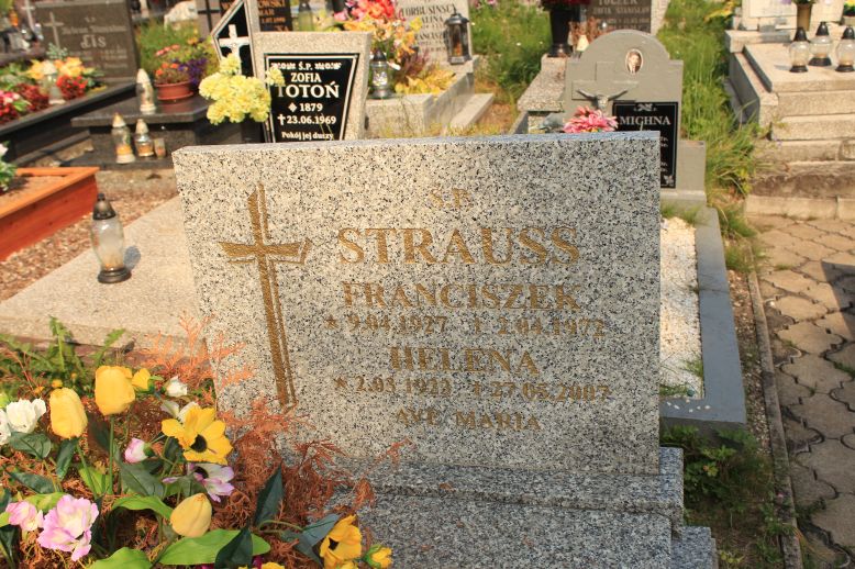Franciszek Strauss 1927 Nowa Ruda - Grobonet - Wyszukiwarka osób pochowanych