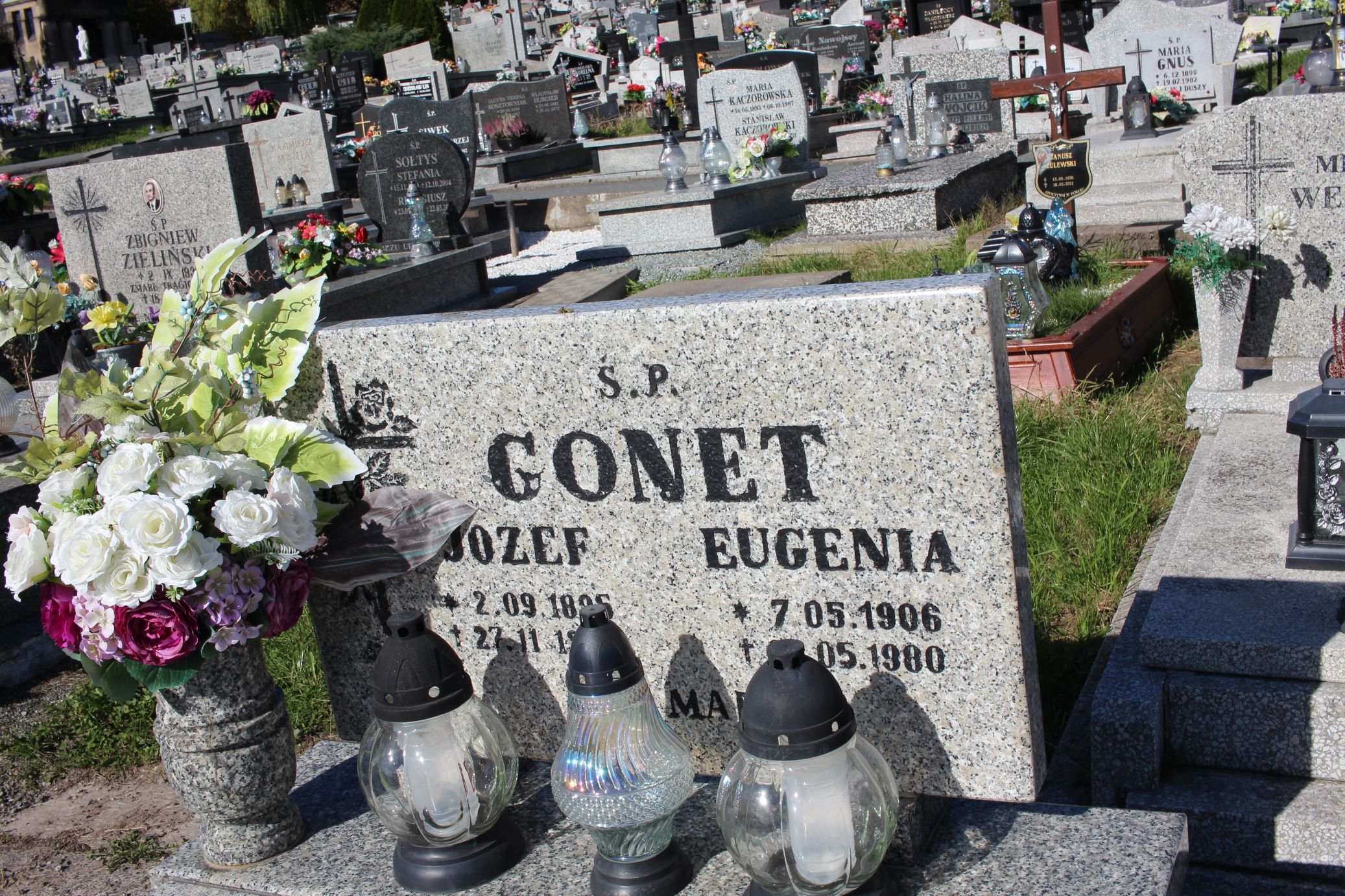 Eugenia Gonet 1906 Nowa Ruda - Grobonet - Wyszukiwarka osób pochowanych