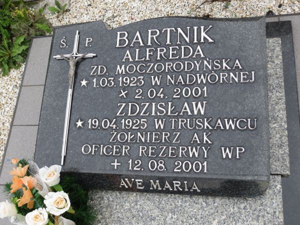 Alfreda Bartnik 1923 Nowa Ruda - Grobonet - Wyszukiwarka osób pochowanych