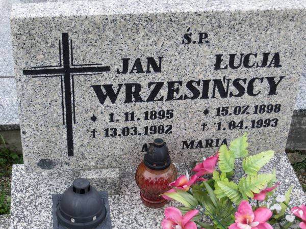 Łucja Wrześnińska 1898 Nowa Ruda - Grobonet - Wyszukiwarka osób pochowanych