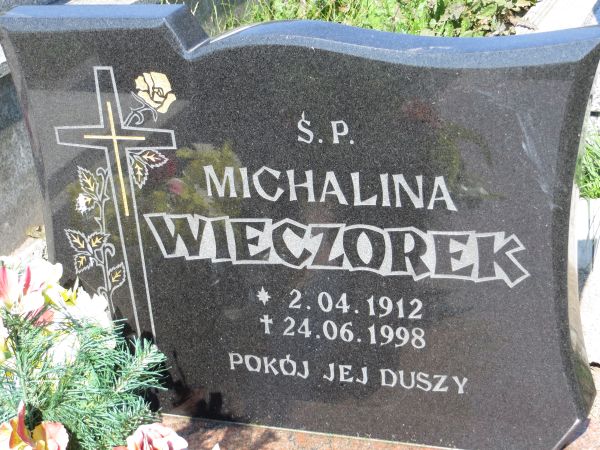 Michalina Wieczorek 1912 Nowa Ruda - Grobonet - Wyszukiwarka osób pochowanych