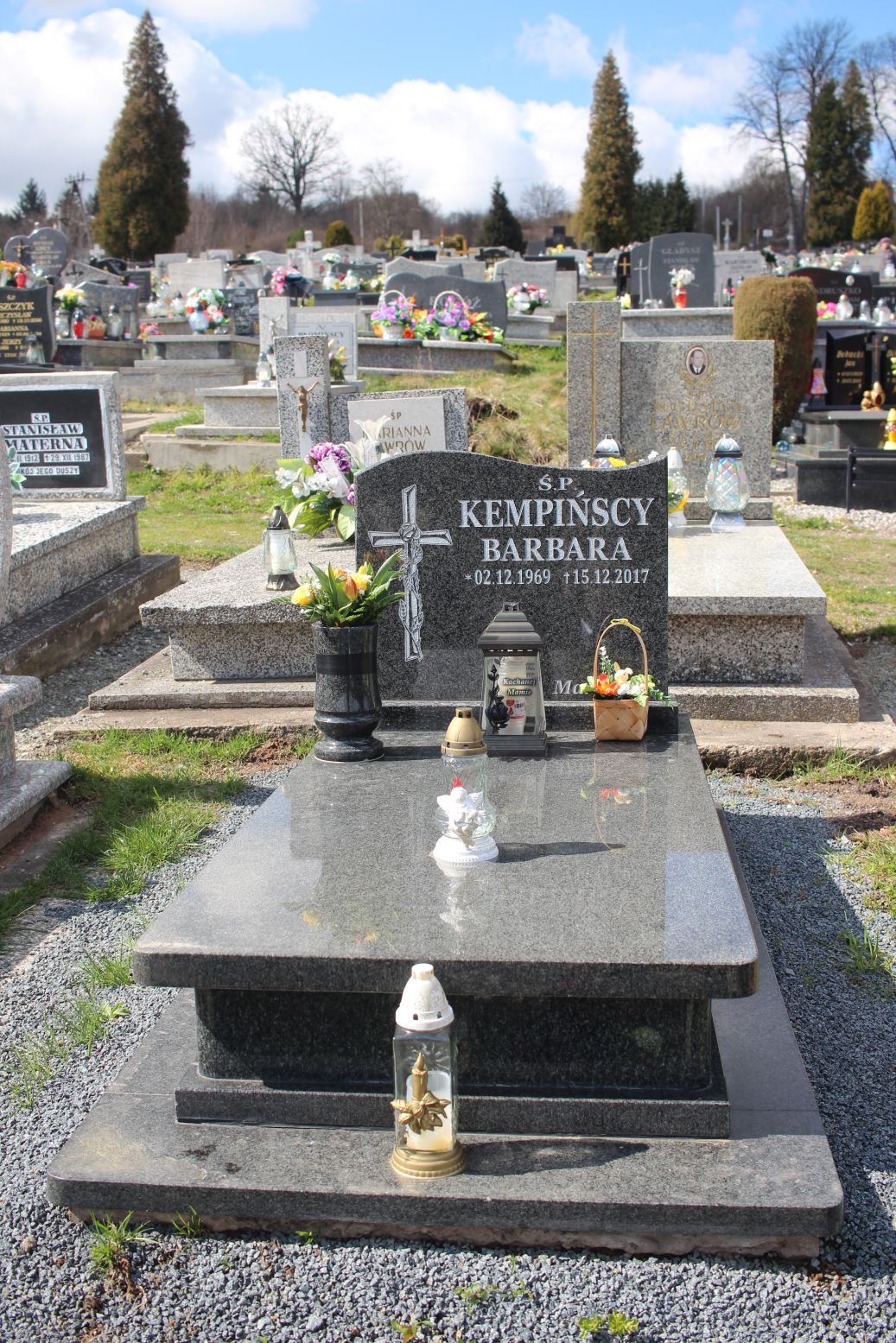 Grób Barbara Kempińska