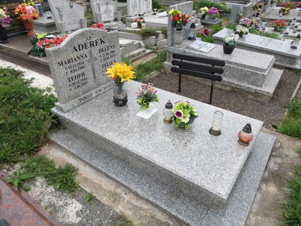 Grób Marianna Aderek