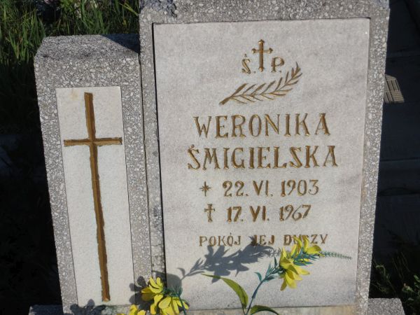 Weronika Śmigielska 1903 Nowa Ruda - Grobonet - Wyszukiwarka osób pochowanych
