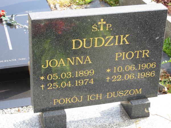 Piotr Dudzik Nowa Ruda - Grobonet - Wyszukiwarka osób pochowanych