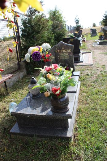 Grób Bronisława Kasprzak