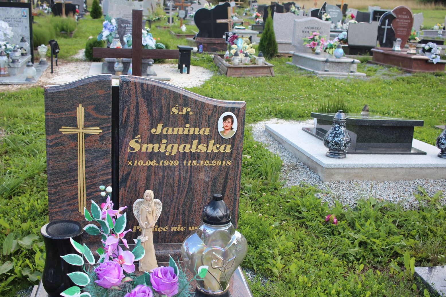 Grób Janina Śmigalska