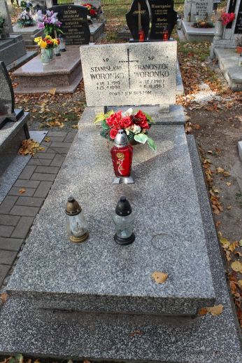 Grób Stanisława Woronko