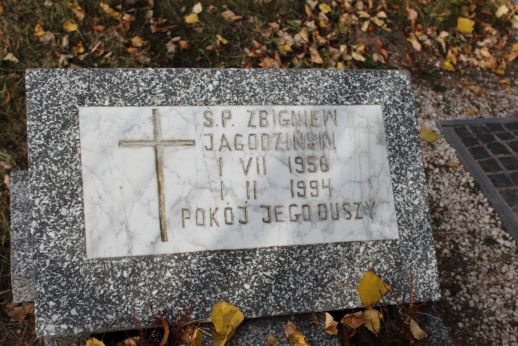 Zbigniew Jagodziński 1956 Nowa Ruda - Grobonet - Wyszukiwarka osób pochowanych