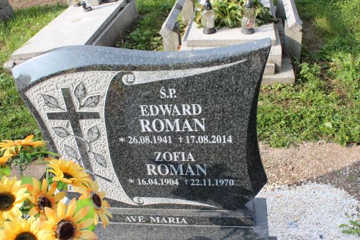 Edward Roman 1941 Nowa Ruda - Grobonet - Wyszukiwarka osób pochowanych
