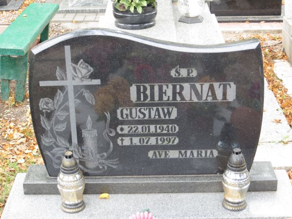 Gustaw Biernat 1940 Nowa Ruda - Grobonet - Wyszukiwarka osób pochowanych