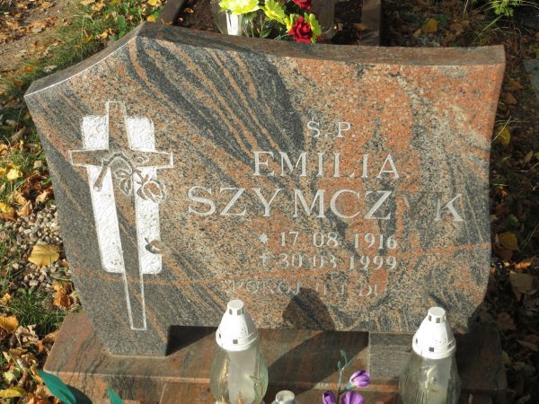 Emilia Szymczyk 1916 Nowa Ruda - Grobonet - Wyszukiwarka osób pochowanych