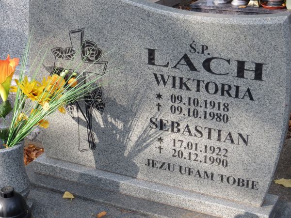 Wiktoria Lach 1918 Nowa Ruda - Grobonet - Wyszukiwarka osób pochowanych