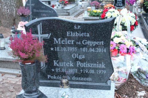 Elżbieta Meler 1955 Nowa Ruda - Grobonet - Wyszukiwarka osób pochowanych