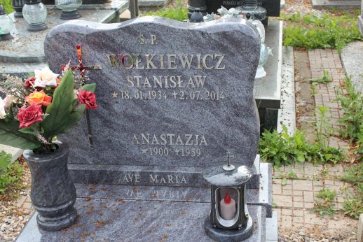 Stanisław Wołkiewicz 1934 Nowa Ruda - Grobonet - Wyszukiwarka osób pochowanych