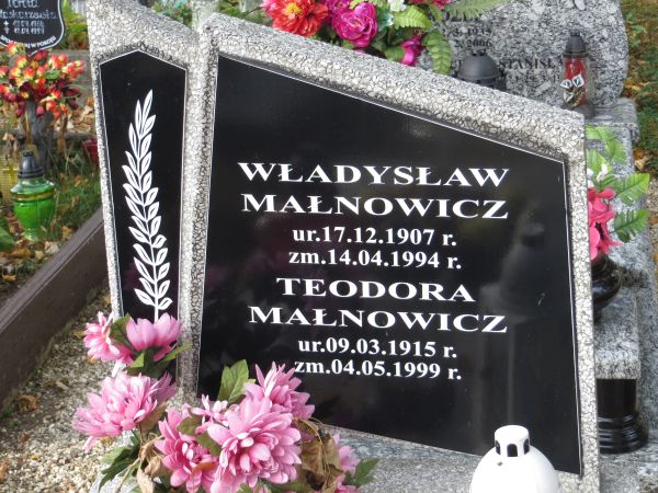 Władysław Małnowicz 1907 Nowa Ruda - Grobonet - Wyszukiwarka osób pochowanych